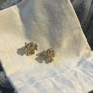 Tory Burch gold plated earrings